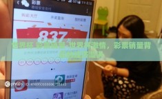 世界杯 彩票销量-世界杯激情，彩票销量背后的经济漩涡