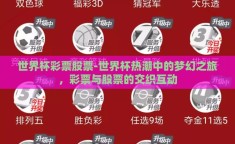 世界杯彩票股票-世界杯热潮中的梦幻之旅，彩票与股票的交织互动