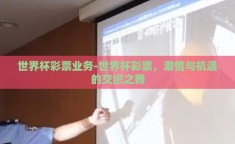 世界杯彩票业务-世界杯彩票，激情与机遇的交织之舞