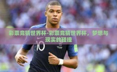 彩票竞猜世界杯-彩票竞猜世界杯，梦想与现实的碰撞
