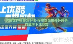 优酷世界杯怎么下注-探索优酷世界杯赛事的趣味下注方式