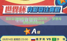 赢彩彩票世界杯-赢彩彩票世界盃，梦想与激情的激情碰撞