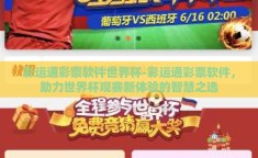 彩运通彩票软件世界杯-彩运通彩票软件，助力世界杯观赛新体验的智慧之选