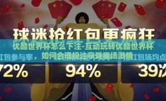 优酷世界杯怎么下注-互动玩转优酷世界杯，如何合理投注享受赛场激情