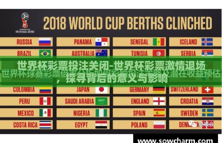 世界杯彩票投注关闭-世界杯彩票激情退场，探寻背后的意义与影响