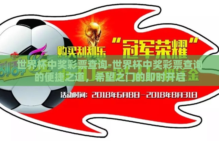 世界杯中奖彩票查询-世界杯中奖彩票查询的便捷之道，希望之门的即时开启