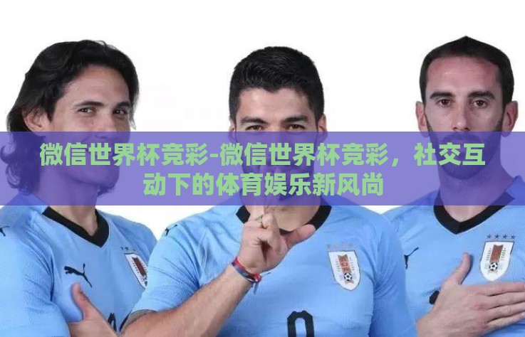 微信世界杯竞彩-微信世界杯竞彩，社交互动下的体育娱乐新风尚