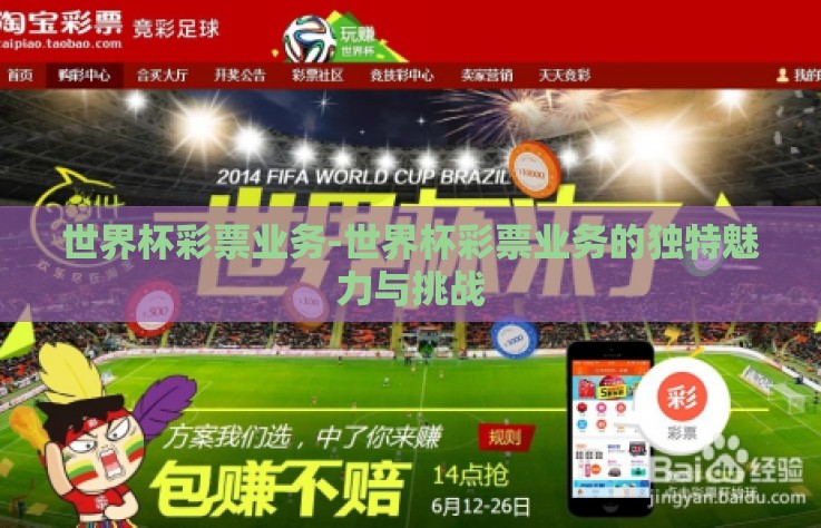 世界杯彩票业务-世界杯彩票业务的独特魅力与挑战