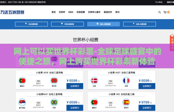 网上可以买世界杯彩票-全球足球盛宴中的便捷之旅，网上购买世界杯彩票新体验