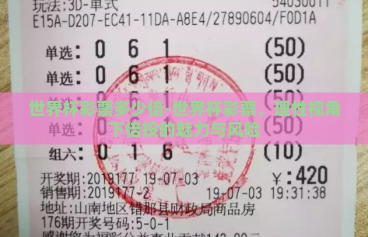 世界杯彩票多少倍-世界杯彩票，理性视角下倍投的魅力与风险