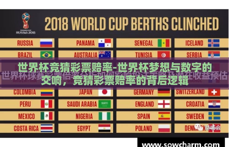 世界杯竞猜彩票赔率-世界杯梦想与数字的交响，竞猜彩票赔率的背后逻辑