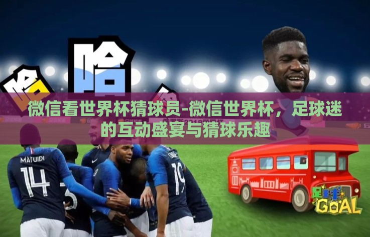 微信看世界杯猜球员-微信世界杯，足球迷的互动盛宴与猜球乐趣